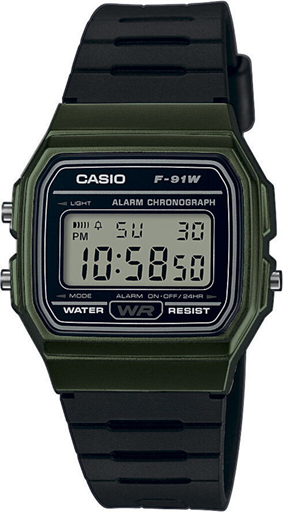 Годинник Casio TIMELESS COLLECTION F-91WM-3AEF